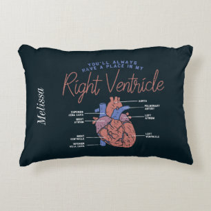 Cojín Decorativo Auxiliar Médico Enfermera EMT Paramédico Personali