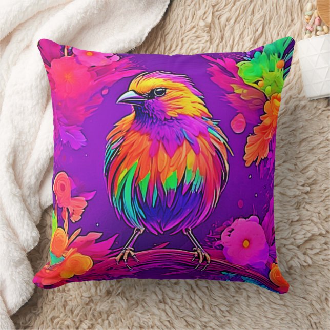 Cojín Decorativo Ave arcoiris en Dreamland (Manta)