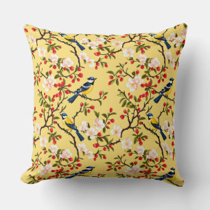Cojín Decorativo Ave elegante Chinoiserie