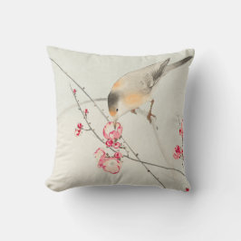 COJÍN DECORATIVO AVE JAPONESA INICIAL PERSONALIZADA DE COTTON PILLO