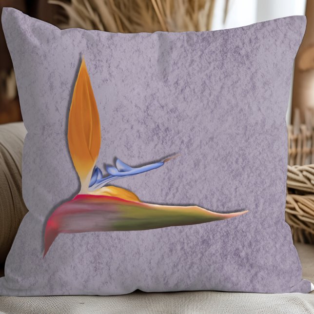Cojín Decorativo Ave tropical del paraíso (Subido por el creador)