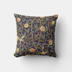 Cojín Decorativo Ave William Morris Y Pomegranato