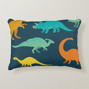 Cojín Decorativo Aventura de dinosaurios: papel pintado para guarde