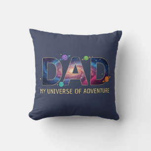 Cojín Decorativo Aventura del Universo Papá Galaxia