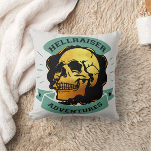 Cojín Decorativo Aventura Gilded Skull Hellraiser