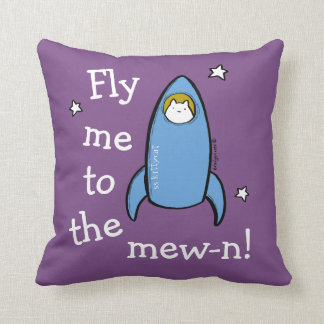 Cojín Decorativo Aventuras personalizadas de Rocket de espacio del