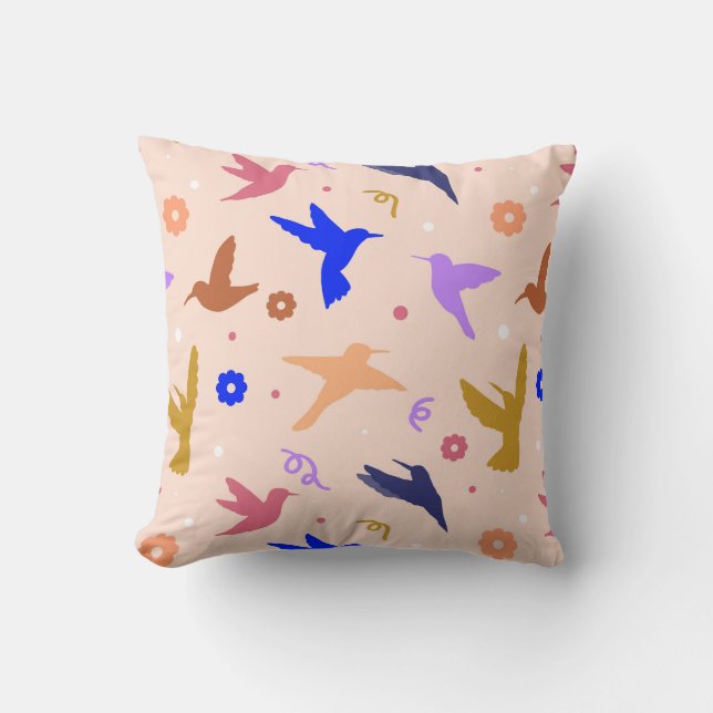 Cojín Decorativo Aves al aire (Anverso)