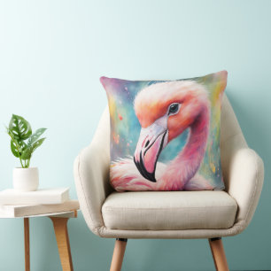 Cojín Decorativo Aves arcoiris Flamingo 2