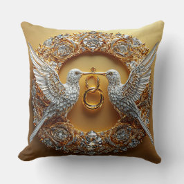 Cojín Decorativo Aves bodas