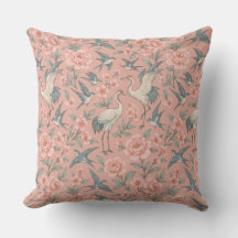 Aves Chinoiserie y flores de cerezo