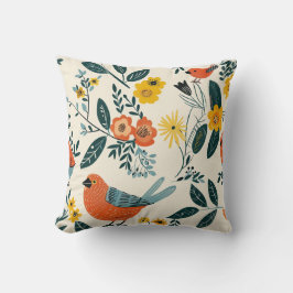 Cojín Decorativo Aves cortas