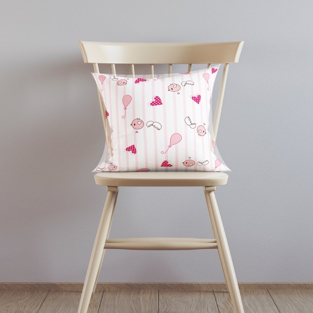 Cojín Decorativo Aves de amor para bebés (Subido por el creador)