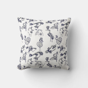 Cojín Decorativo Aves de corral