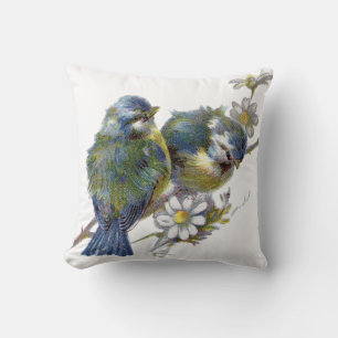 Cojín Decorativo Aves de época