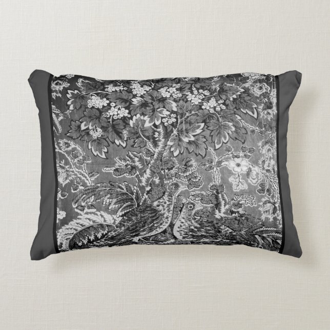 Cojín Decorativo Aves de época (Anverso)