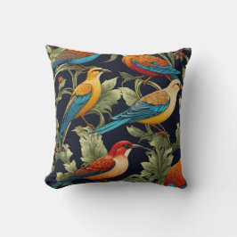 Cojín Decorativo Aves decorativas (anverso) Colibrí (reverso)