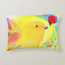 Cojín Decorativo Aves fantásticas