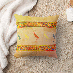 Cojín Decorativo aves ibis de egipto