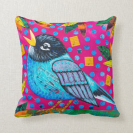 Cojín Decorativo Aves musicales
