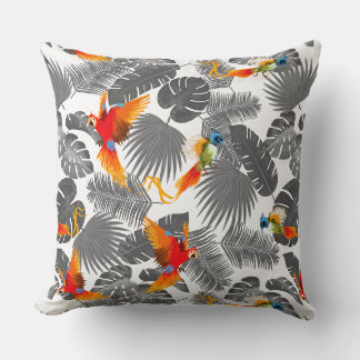 Cojín Decorativo aves tropicales