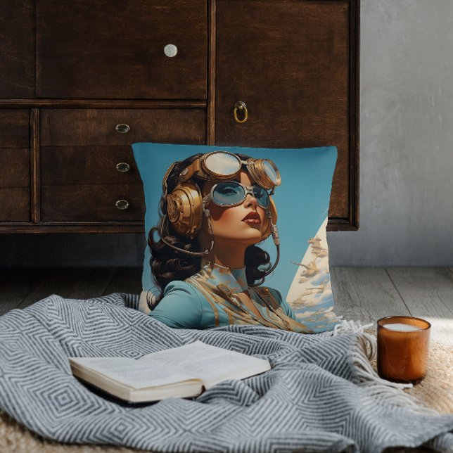Cojín Decorativo Aviator Dreams Soaring Style (Subido por el creador)