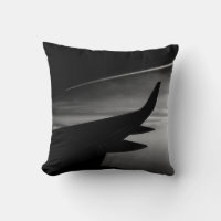 Avión en el aire - Fotografía en blanco y negro