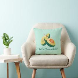 Cojín Decorativo Avocuddle Humor gracioso aguacates