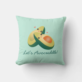 Cojín Decorativo Avocuddle Humor gracioso aguacates