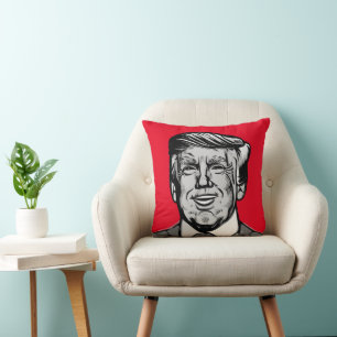 Cojín Decorativo awesoma, donald, trump, donald trump, presidente, 