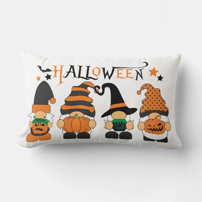 Cojín decorativo Awesome Halloween Gnomo (Anverso)