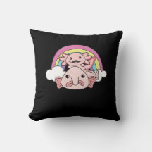 Axolotl Cute Animales Con Arcoiris Kawaii