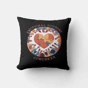 Cojín Decorativo Ayuda emocional Coworker Office Companion Classic
