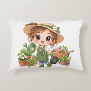 Cojín Decorativo Ayudante de jardín soleado