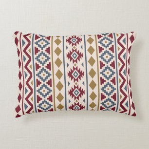 Cojín Decorativo Aztec Essence III (V) Ptn Red Blue Gold Cream