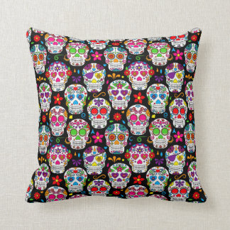 Cojín Decorativo azucare el amortiguador del cráneo con colores
