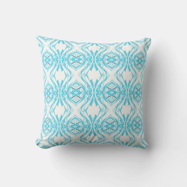 Cojín Decorativo azul (Anverso)