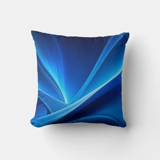 Cojín Decorativo azul (Anverso)