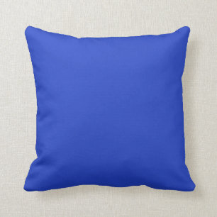 Cojín Decorativo Azul azul (color sólido)