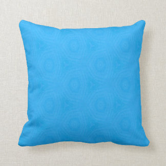 Cojín decorativo azul brillante