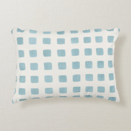 Cojín Decorativo Azul Celeste Puntos Nórdicos