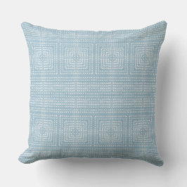 Cojín Decorativo Azul Claro Moderno Costero