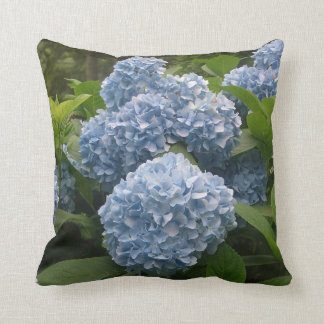Cojín decorativo azul del Hydrangea