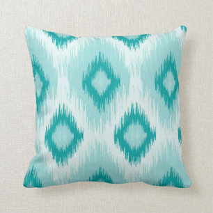 Cojín decorativo azul del lumbar del iKat