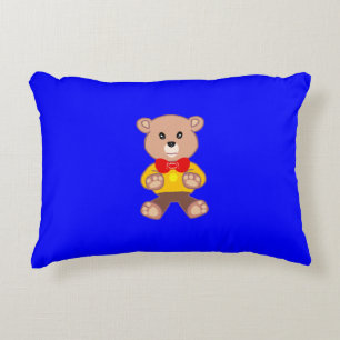 Cojín Decorativo Azul del oso