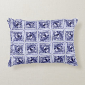 Cojín Decorativo Azul Denim Occidental Baldosa Delft 