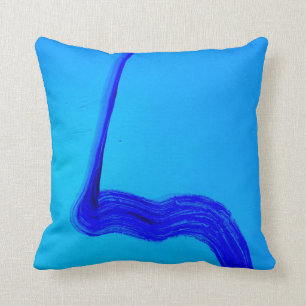 Cojín decorativo azul fresco