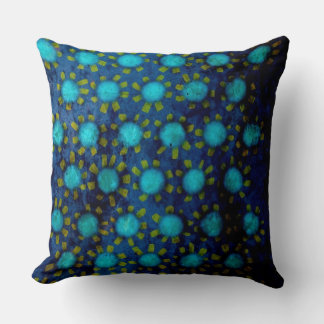 Cojín Decorativo Azul / Girasol