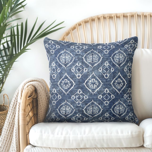 Cojín decorativo azul índigo (Subido por el creador)