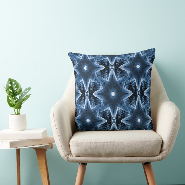 Cojín Decorativo Azul Jean Lilies...... (Silla)