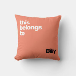 Cojín Decorativo azul moderno